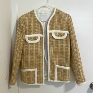 Sandro tweed jacket